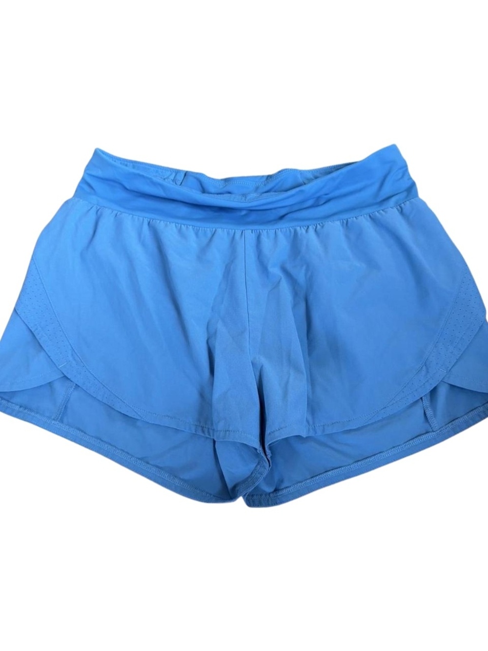 Calia Kick It Up Performance Blue Athletic Run Shorts